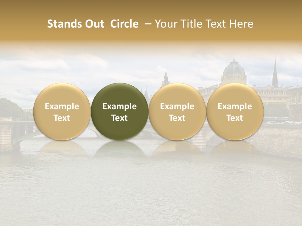 Cloudscape Palais Touristic PowerPoint Template