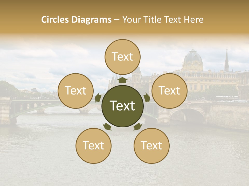 Cloudscape Palais Touristic PowerPoint Template