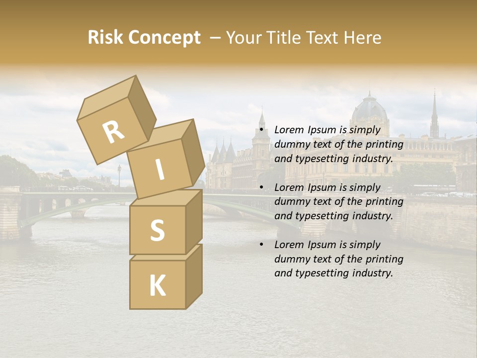 Cloudscape Palais Touristic PowerPoint Template