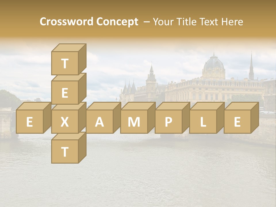 Cloudscape Palais Touristic PowerPoint Template