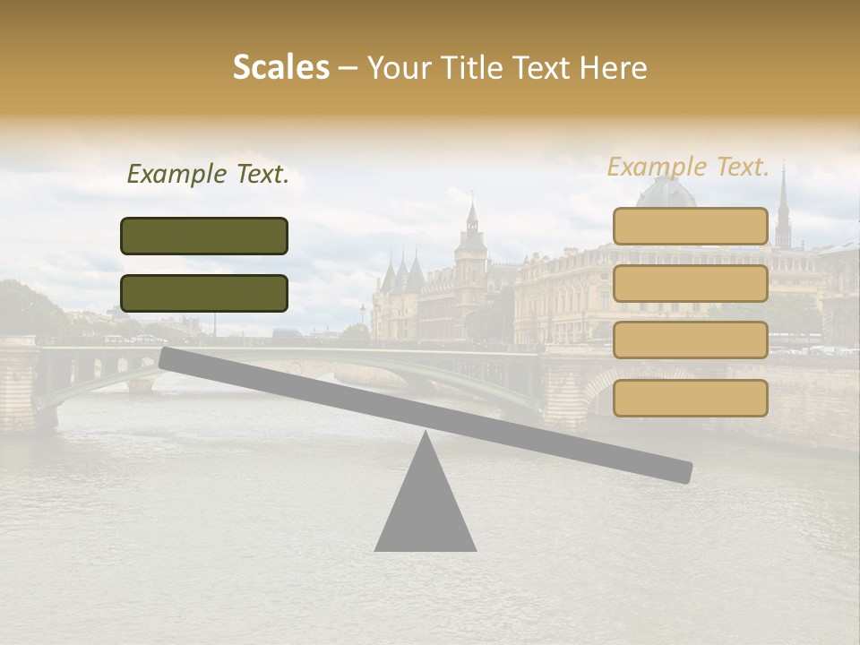 Cloudscape Palais Touristic PowerPoint Template