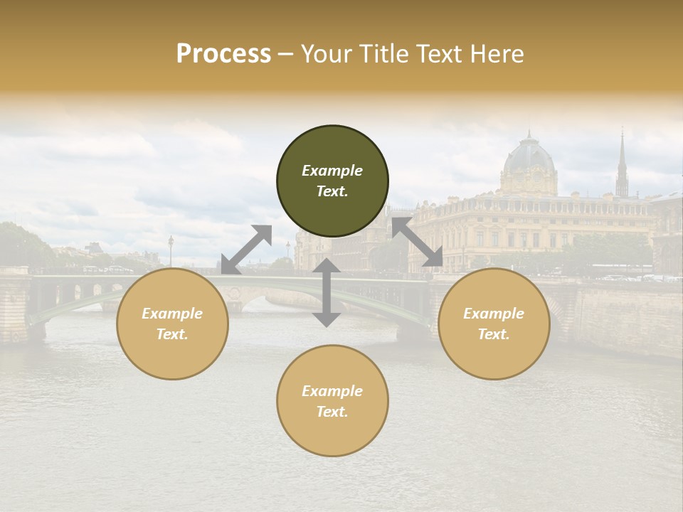 Cloudscape Palais Touristic PowerPoint Template