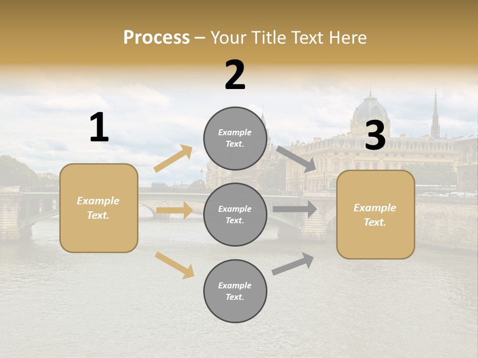 Cloudscape Palais Touristic PowerPoint Template