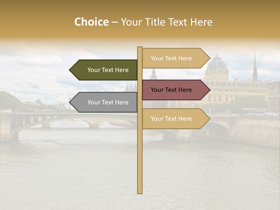 Cloudscape Palais Touristic PowerPoint Template