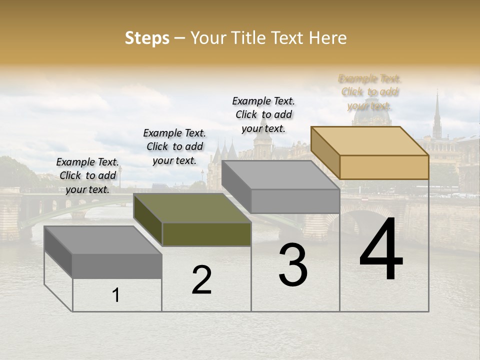 Cloudscape Palais Touristic PowerPoint Template