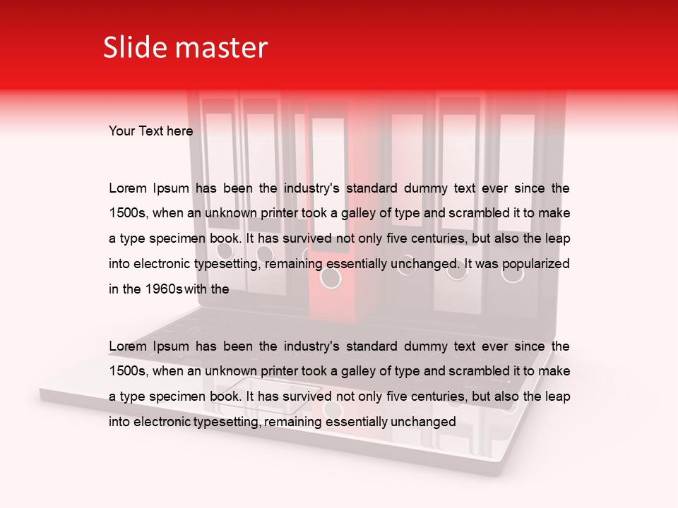 Data Business Technology PowerPoint Template