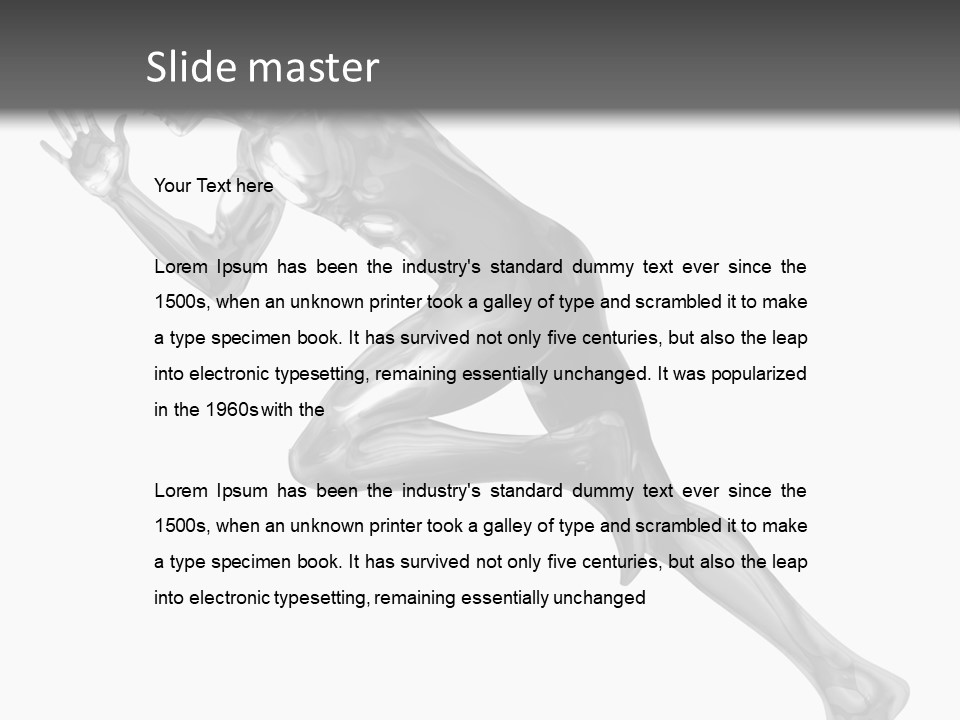 Training Achievement Perform PowerPoint Template