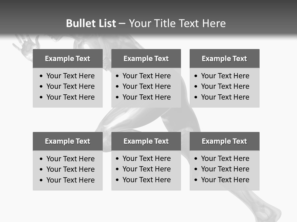 Training Achievement Perform PowerPoint Template