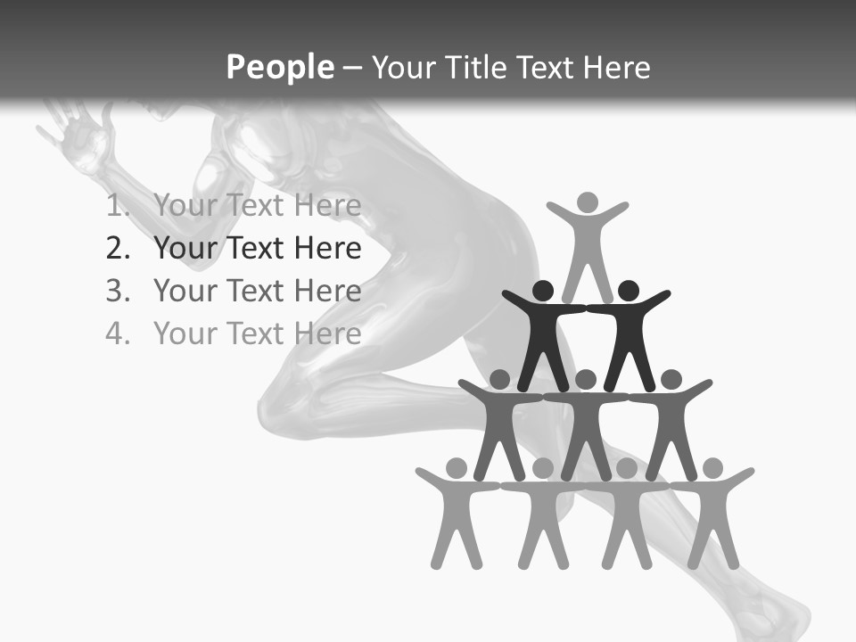 Training Achievement Perform PowerPoint Template