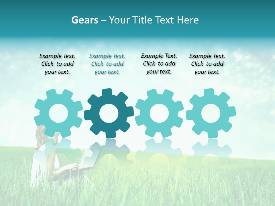 Park Grass Outside PowerPoint Template