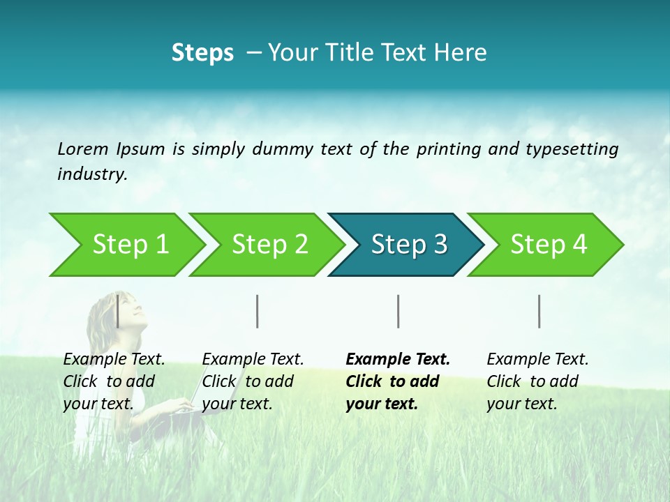 Park Grass Outside PowerPoint Template