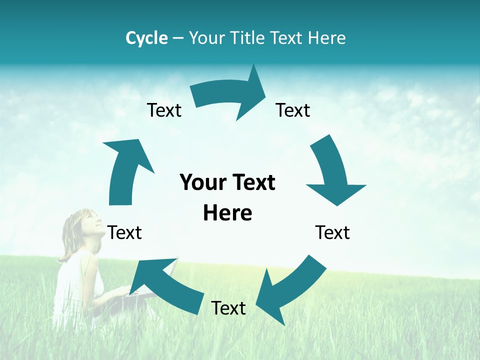 Park Grass Outside PowerPoint Template