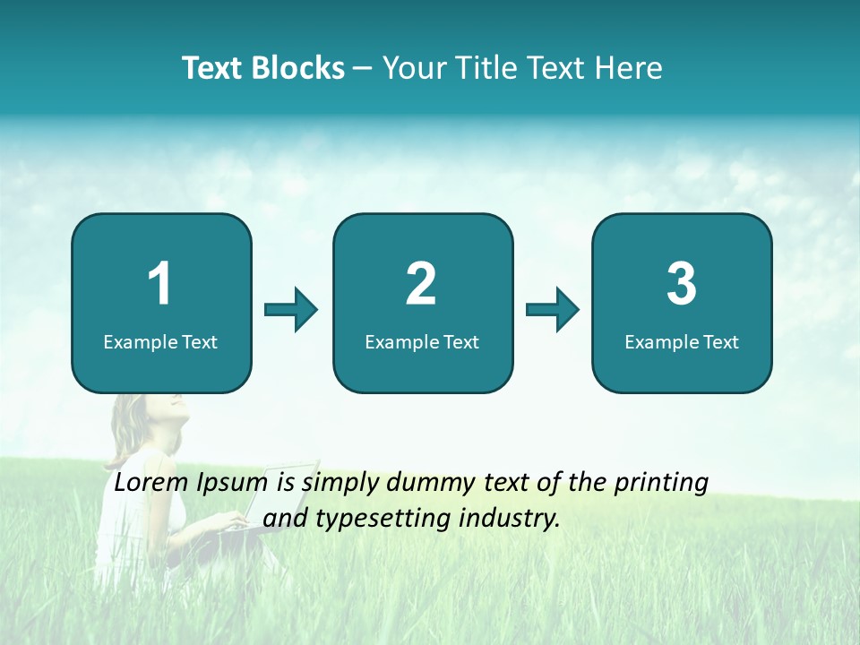 Park Grass Outside PowerPoint Template
