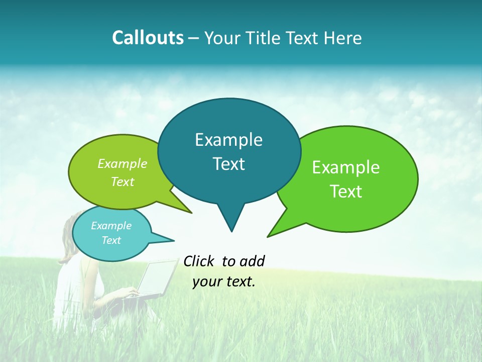 Park Grass Outside PowerPoint Template