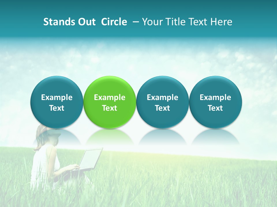 Park Grass Outside PowerPoint Template