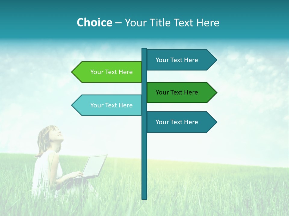 Park Grass Outside PowerPoint Template