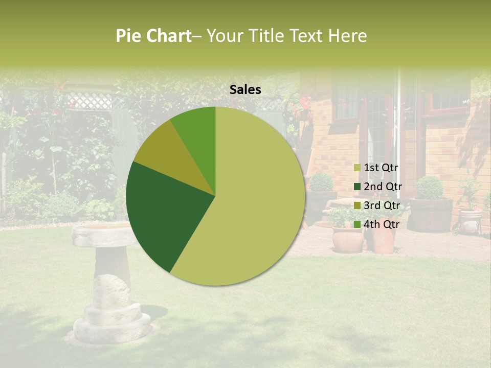 Windows Summer Garden PowerPoint Template