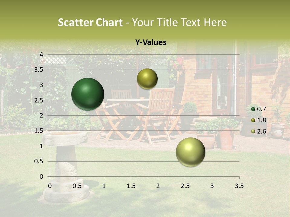 Windows Summer Garden PowerPoint Template
