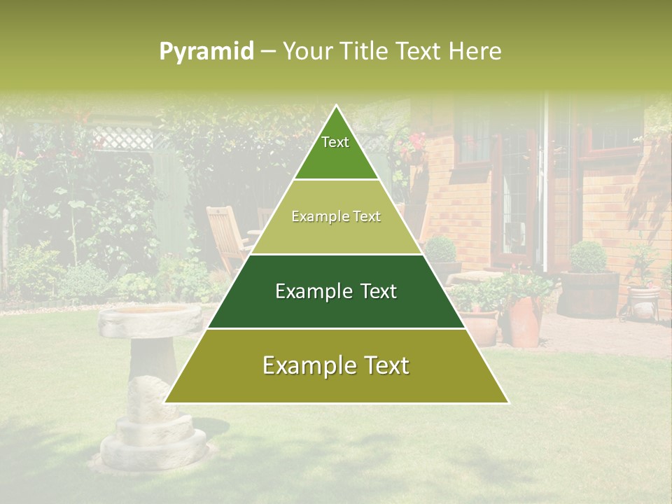 Windows Summer Garden PowerPoint Template