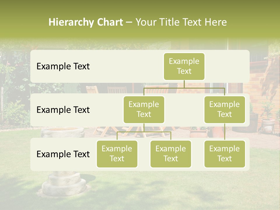 Windows Summer Garden PowerPoint Template