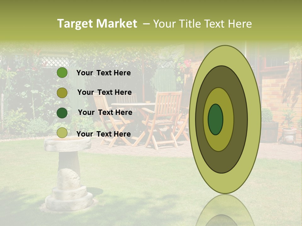 Windows Summer Garden PowerPoint Template