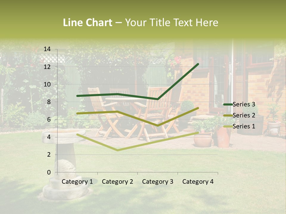Windows Summer Garden PowerPoint Template