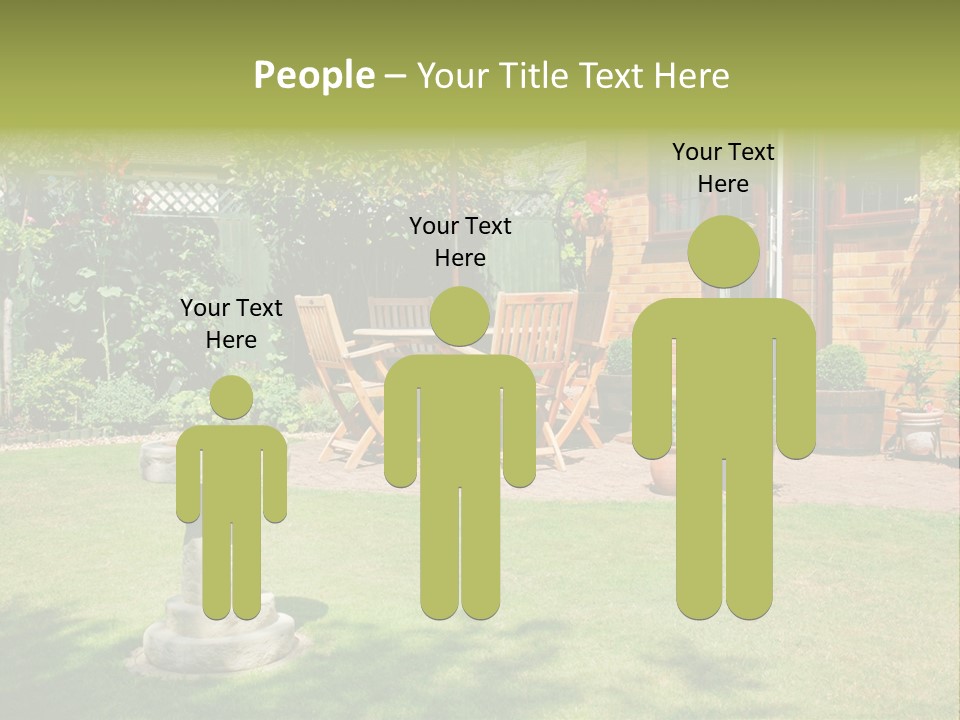 Windows Summer Garden PowerPoint Template