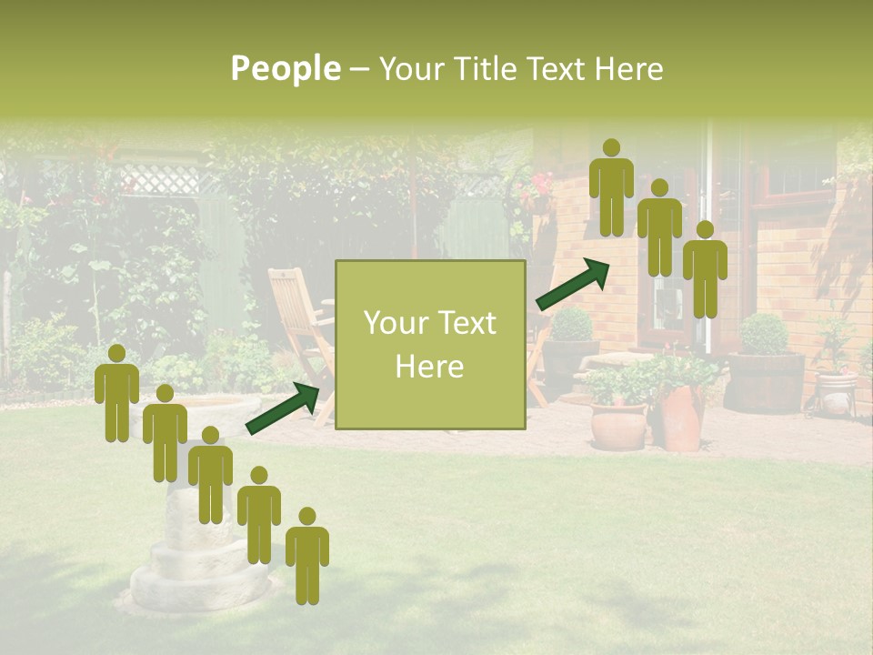 Windows Summer Garden PowerPoint Template