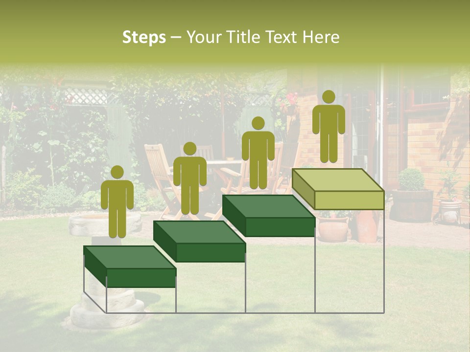 Windows Summer Garden PowerPoint Template