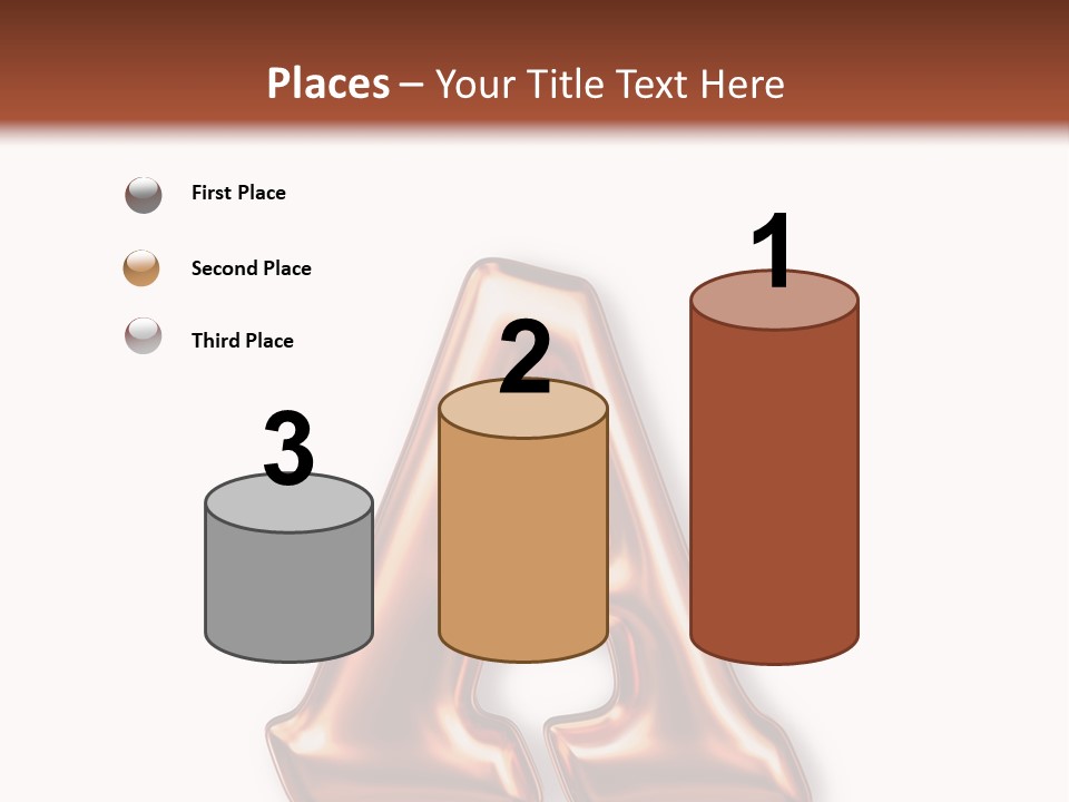 Letter Surface Pattern PowerPoint Template