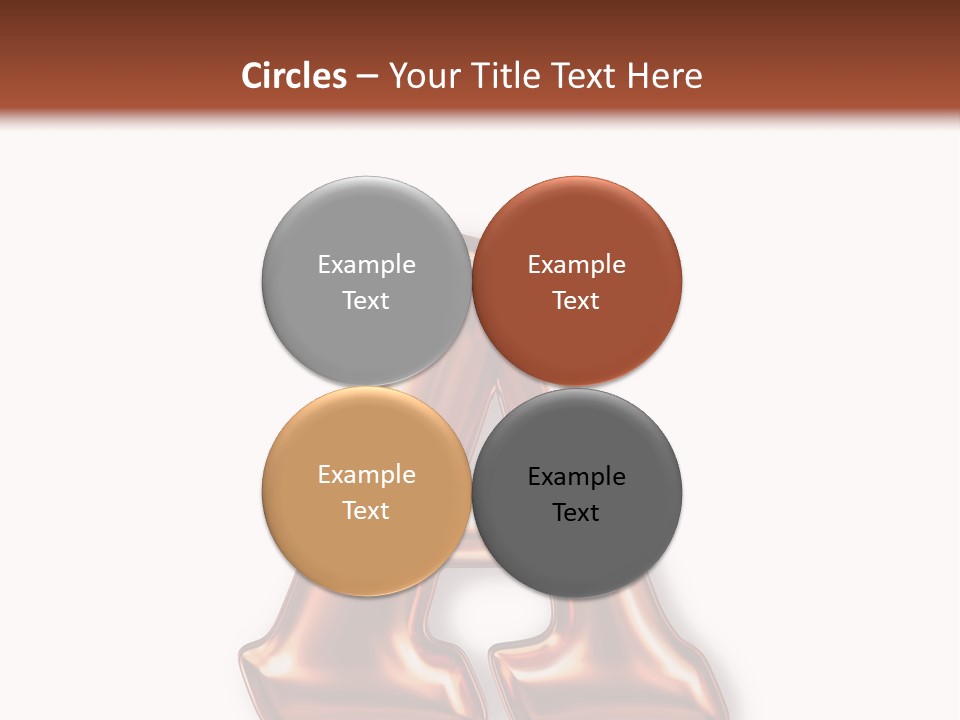 Letter Surface Pattern PowerPoint Template