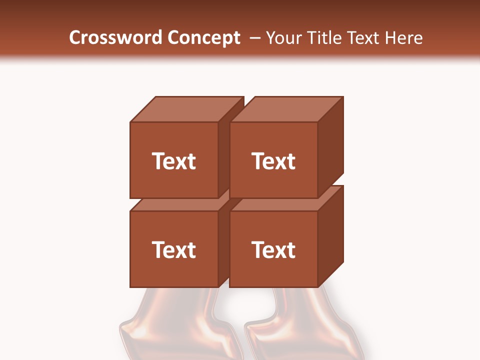 Letter Surface Pattern PowerPoint Template