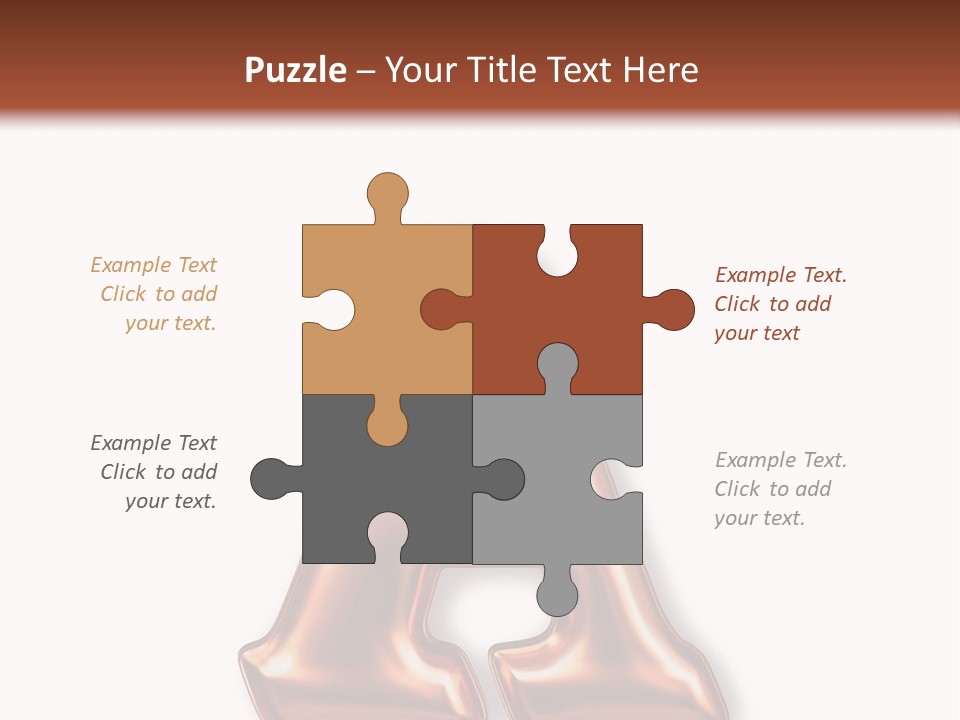 Letter Surface Pattern PowerPoint Template