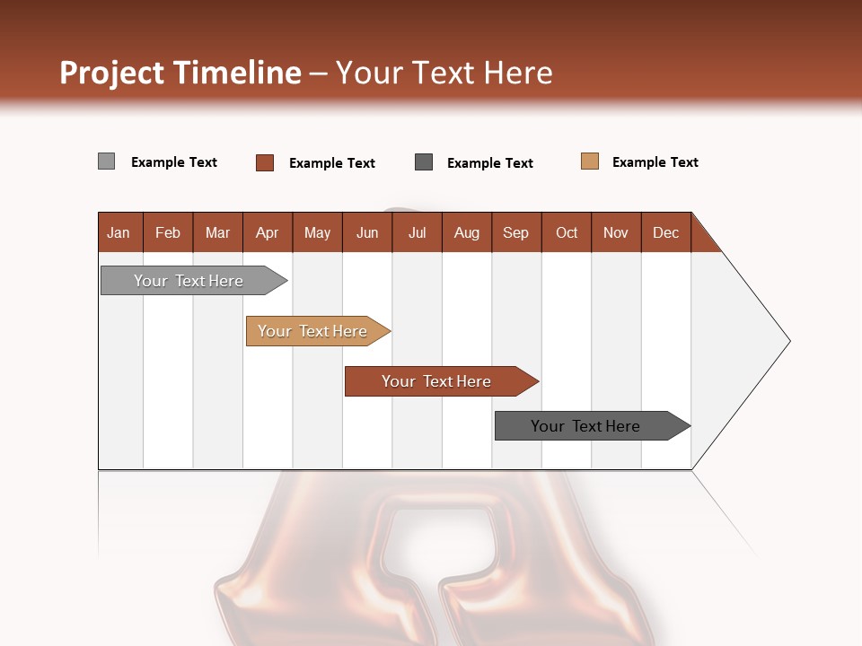 Letter Surface Pattern PowerPoint Template