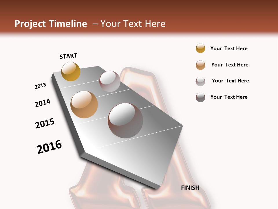 Letter Surface Pattern PowerPoint Template