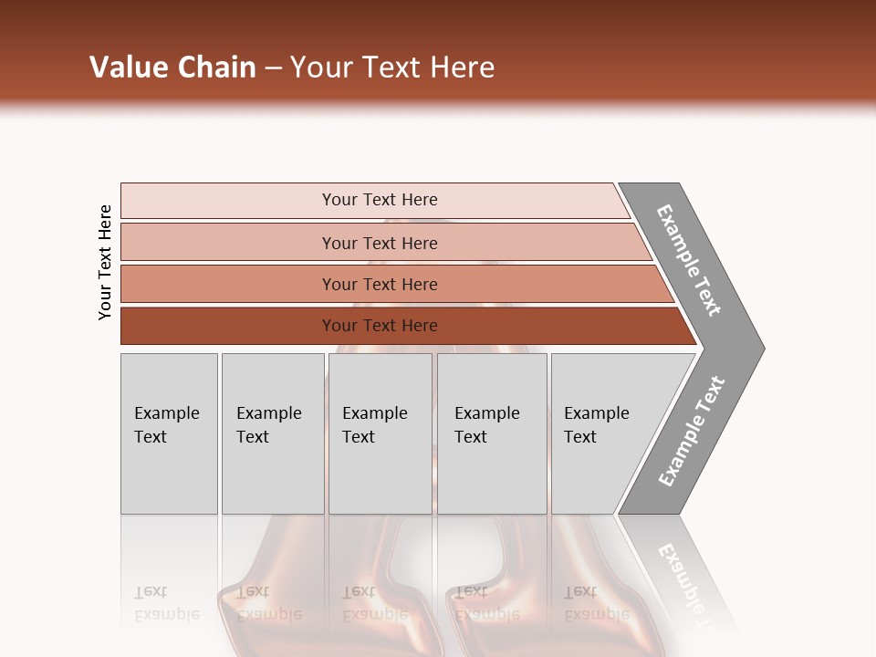 Letter Surface Pattern PowerPoint Template