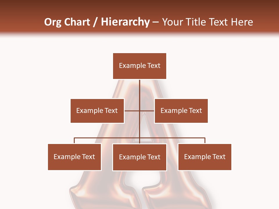 Letter Surface Pattern PowerPoint Template
