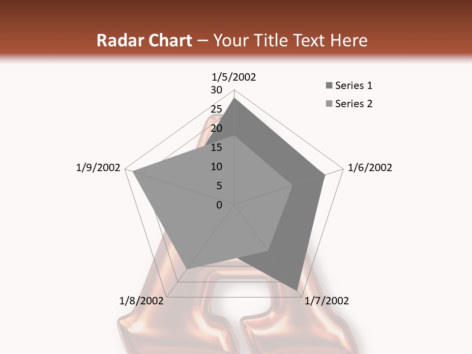 Letter Surface Pattern PowerPoint Template
