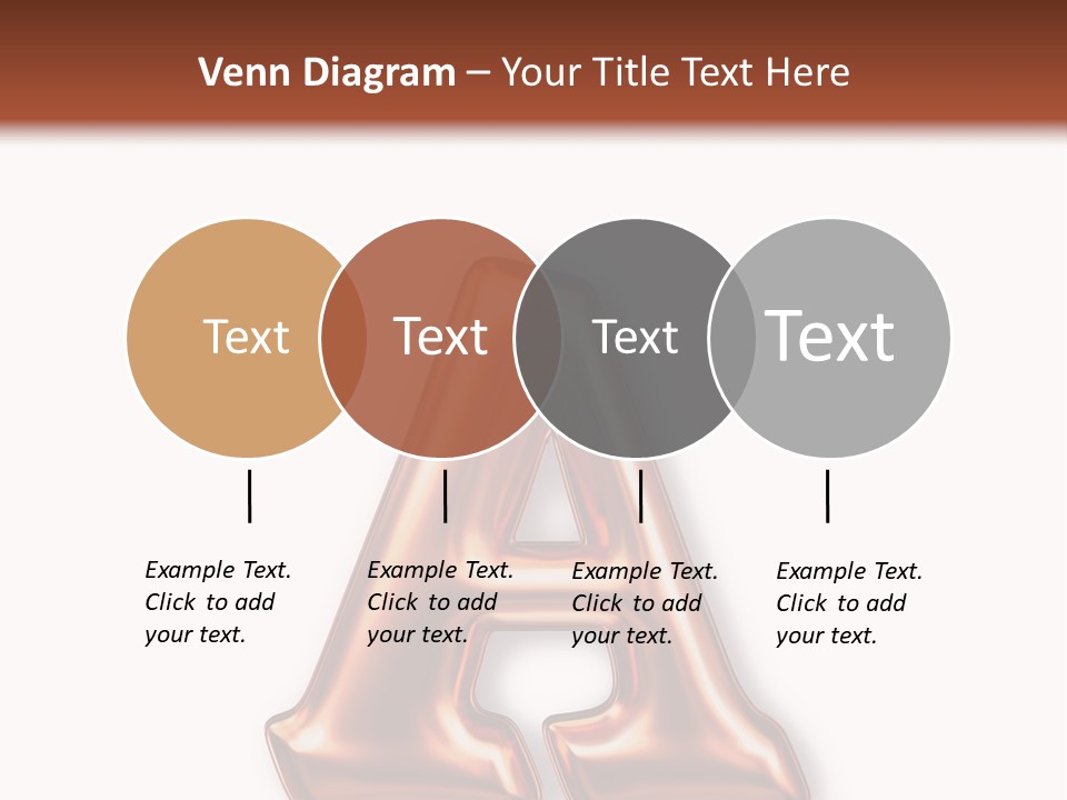 Letter Surface Pattern PowerPoint Template
