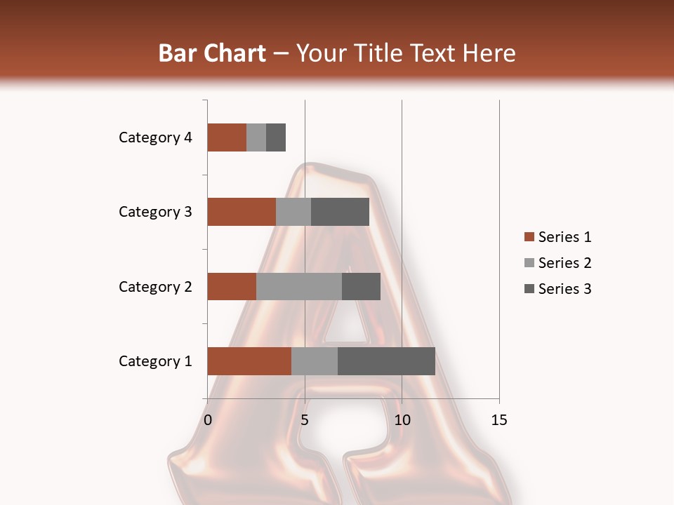 Letter Surface Pattern PowerPoint Template