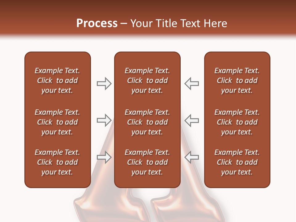 Letter Surface Pattern PowerPoint Template