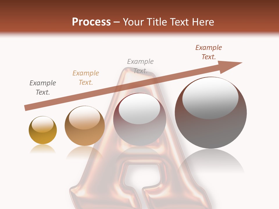 Letter Surface Pattern PowerPoint Template