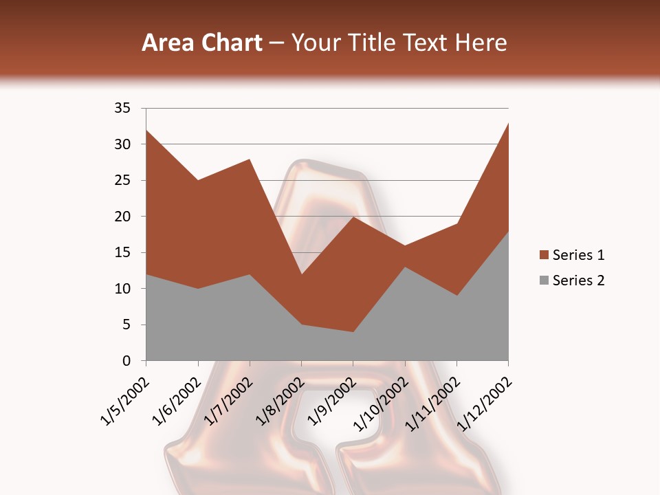 Letter Surface Pattern PowerPoint Template