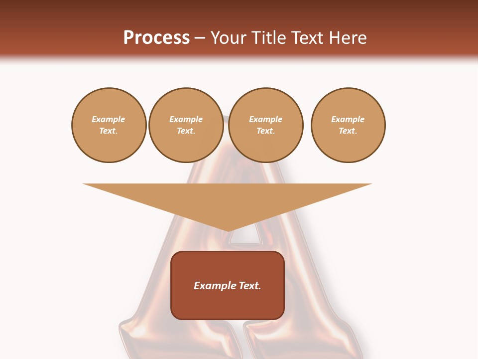 Letter Surface Pattern PowerPoint Template