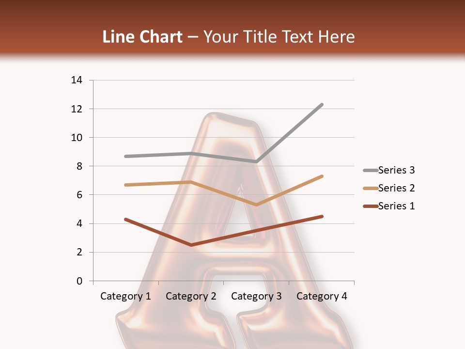Letter Surface Pattern PowerPoint Template