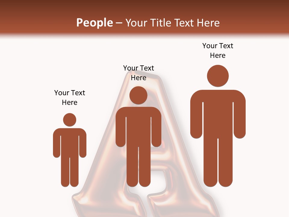 Letter Surface Pattern PowerPoint Template