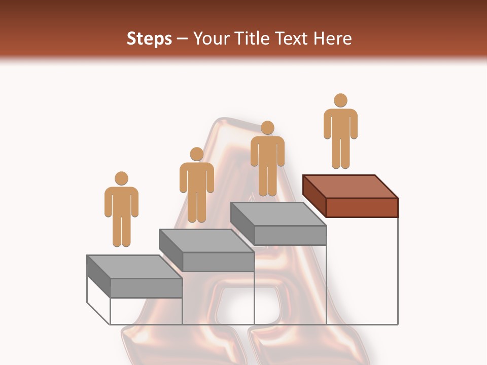 Letter Surface Pattern PowerPoint Template