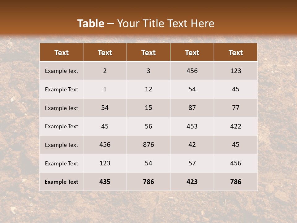 Earth Texture Close PowerPoint Template
