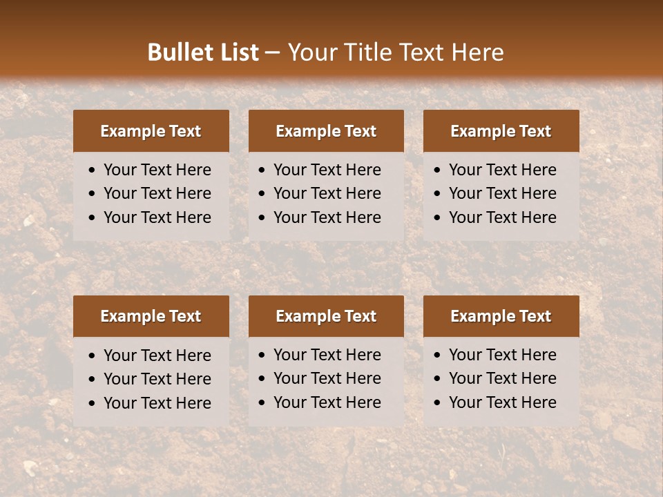 Earth Texture Close PowerPoint Template