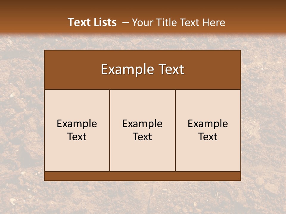 Earth Texture Close PowerPoint Template